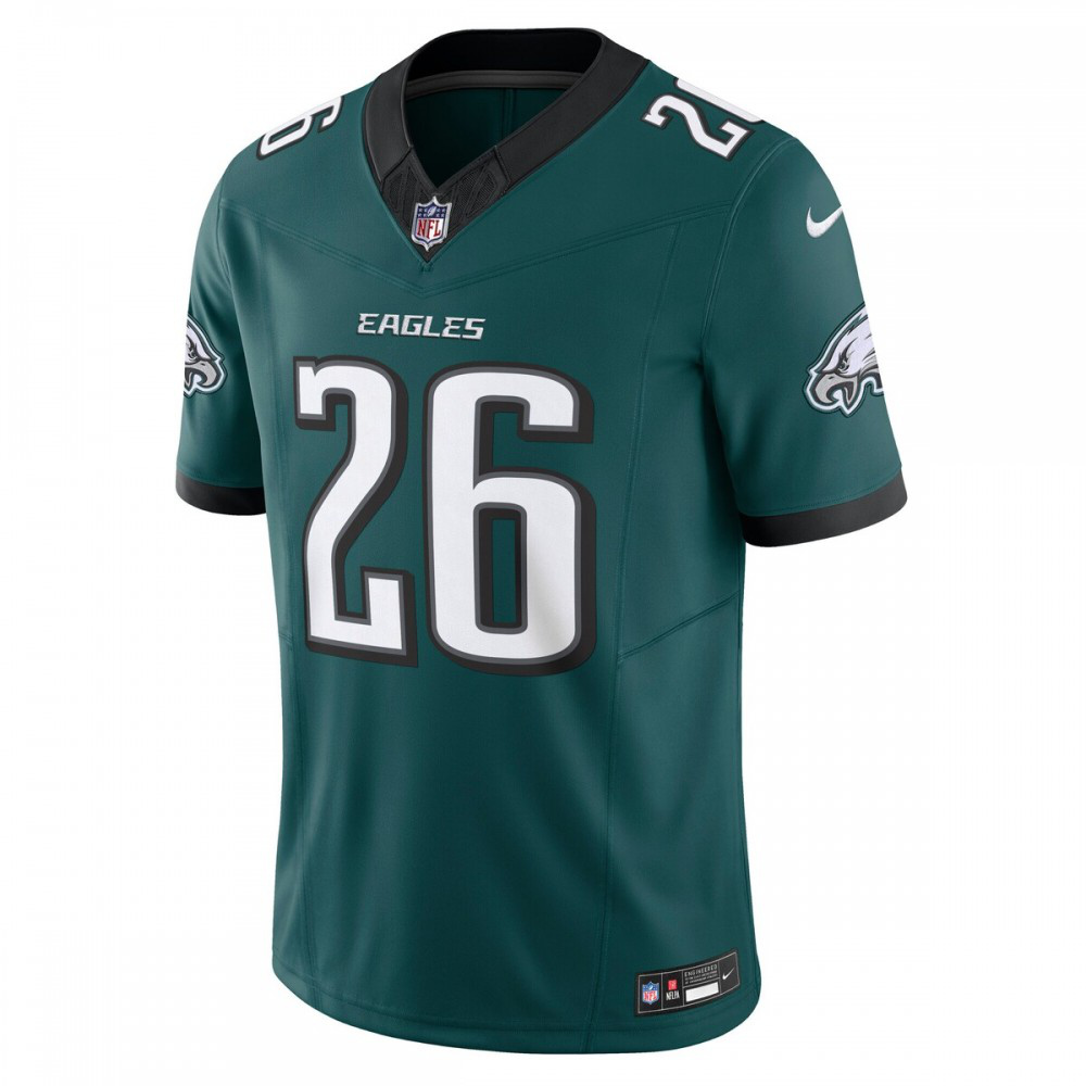 Saquon Barkley Philadelphia Eagles Nike Vapor F.U.S.E. Limited Jersey - Midnight Green-FF04   NFL 