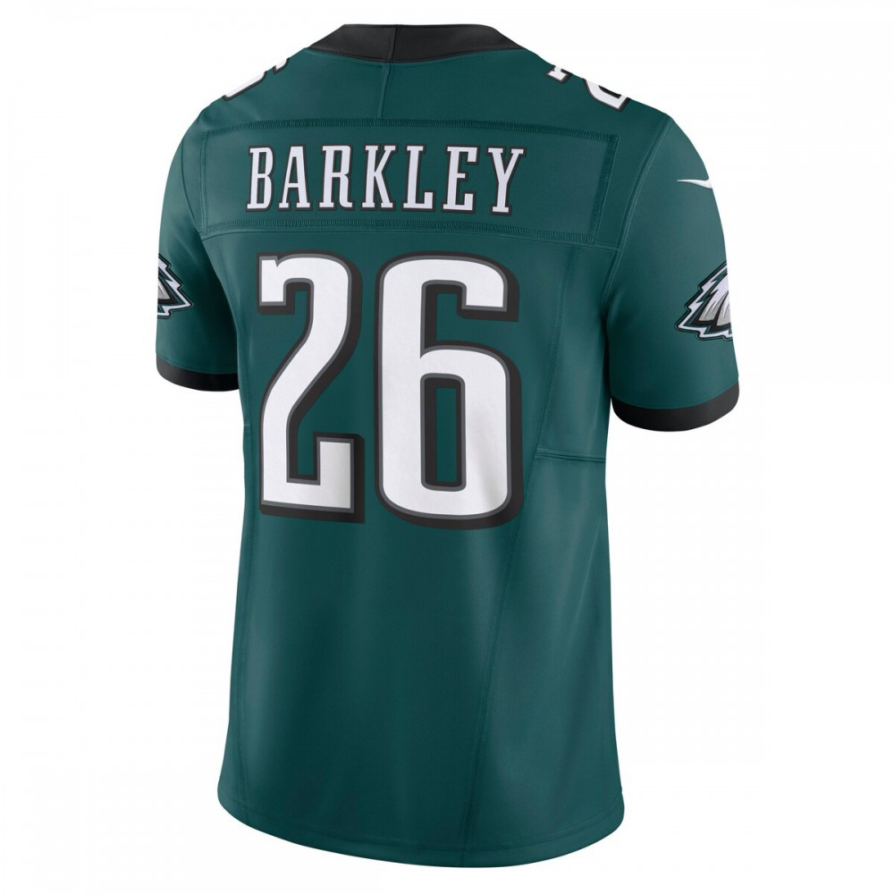 Saquon Barkley Philadelphia Eagles Nike Vapor F.U.S.E. Limited Jersey - Midnight Green-FF04   NFL 
