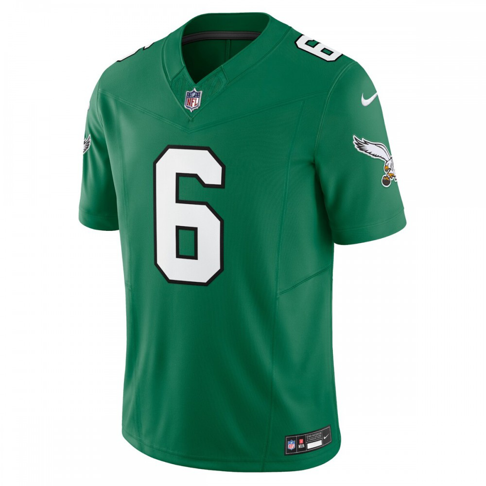 DeVonta Smith Philadelphia Eagles Nike Vapor F.U.S.E. Limited Jersey - Kelly Green-FF04   NFL 