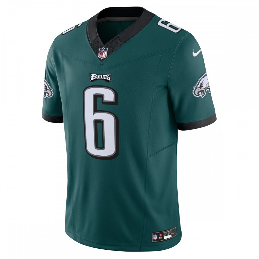 DeVonta Smith Philadelphia Eagles Nike Vapor F.U.S.E. Limited Jersey - Midnight Green-FF04   NFL 