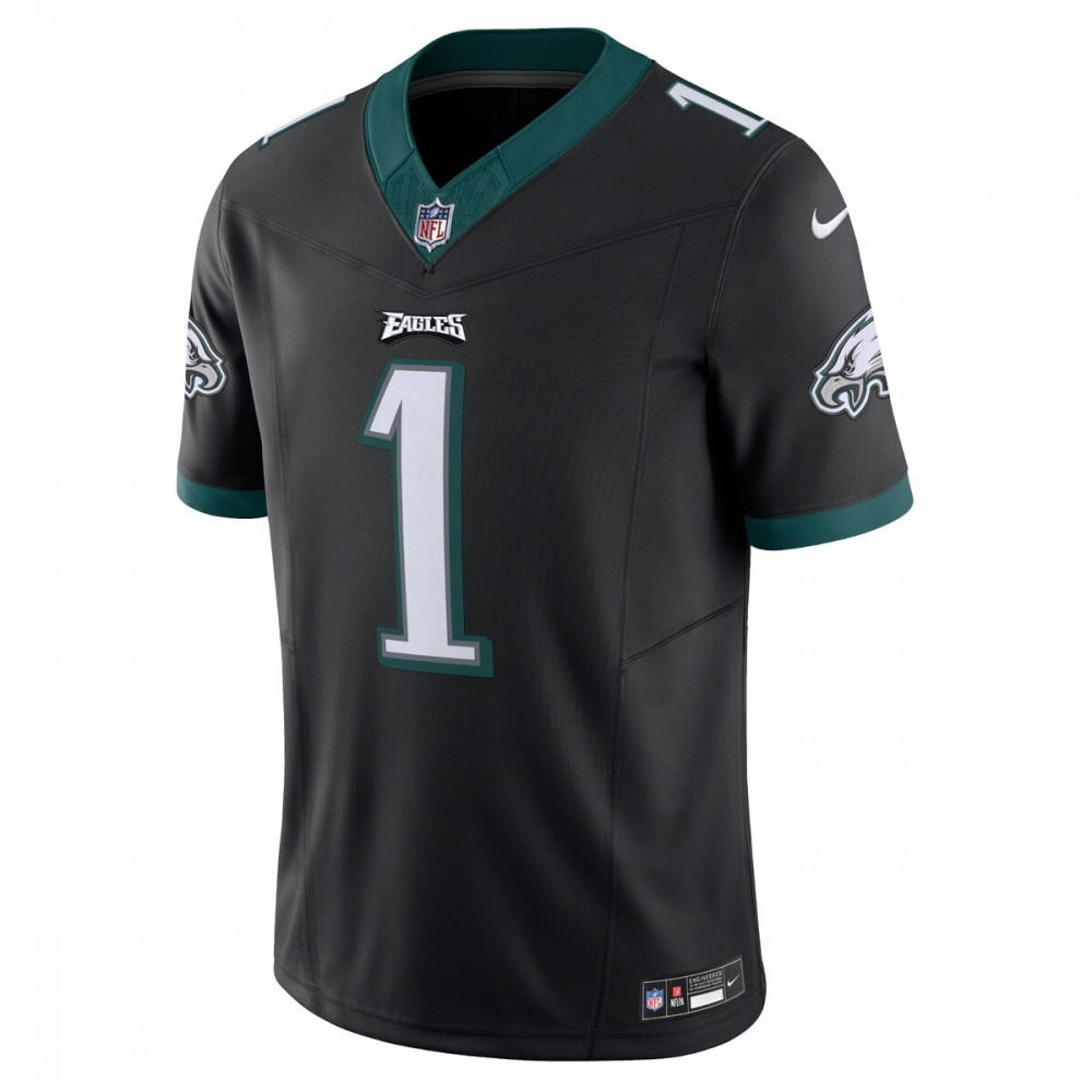 Jalen Hurts Philadelphia Eagles Nike Vapor F.U.S.E. Limited Jersey - Black-FF04   NFL 
