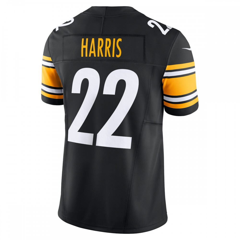 Najee Harris Pittsburgh Steelers Nike Vapor F.U.S.E. Limited Jersey - Black-FF04   NFL 