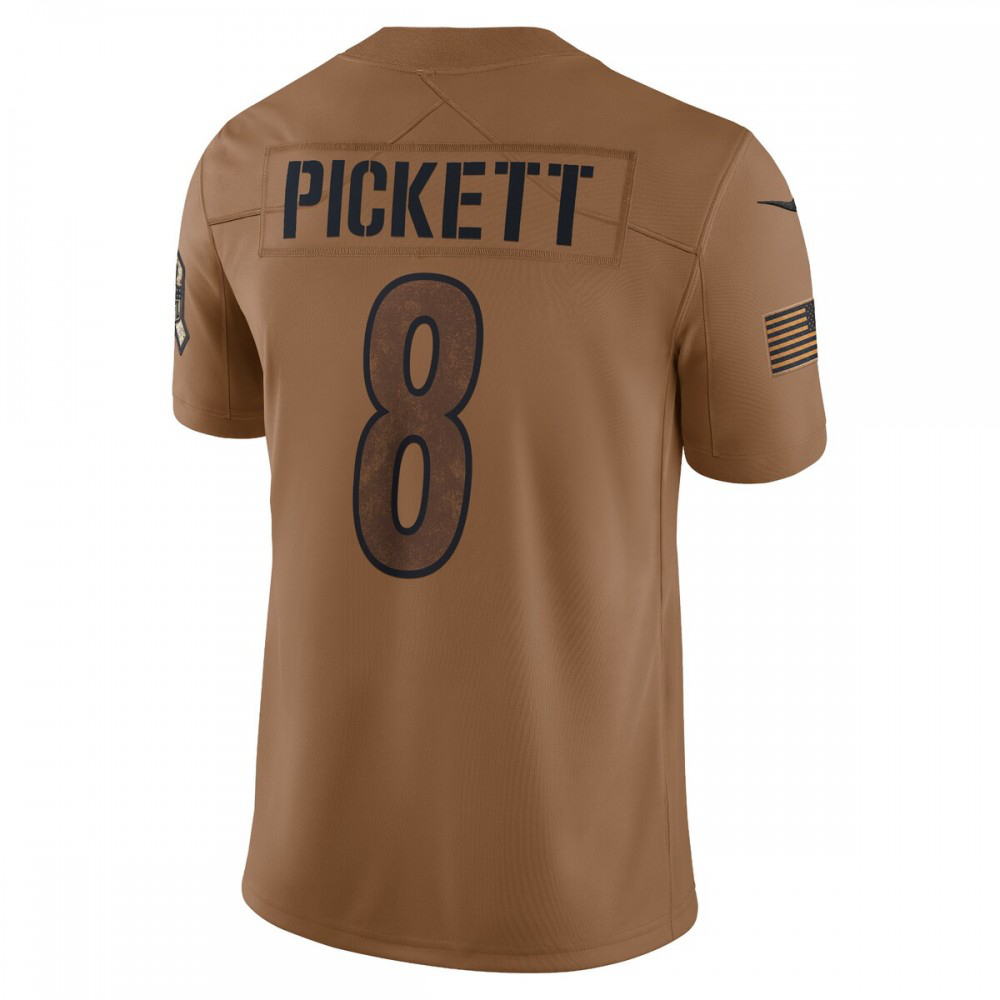 Kenny Pickett Pittsburgh Steelers Nike 2023 Salute To Service Limited Jersey - Brown-FF04   NFL 