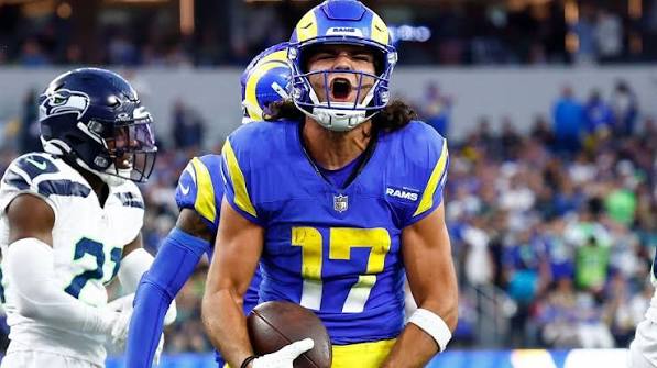 Puka Nacua Los Angeles Rams Stitched Jersey