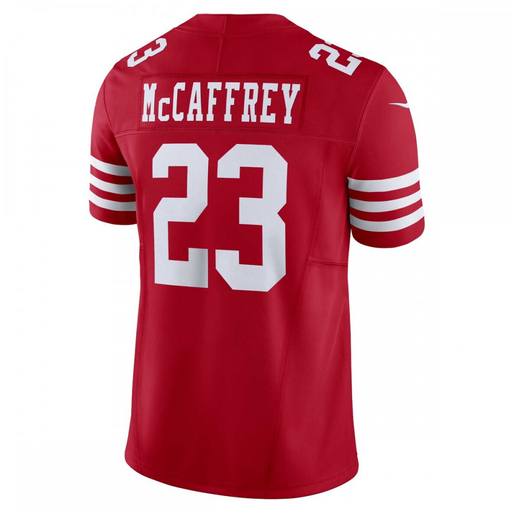 Christian McCaffrey San Francisco 49ers Nike Vapor F.U.S.E. Limited Jersey - Scarlet-FF04   NFL 