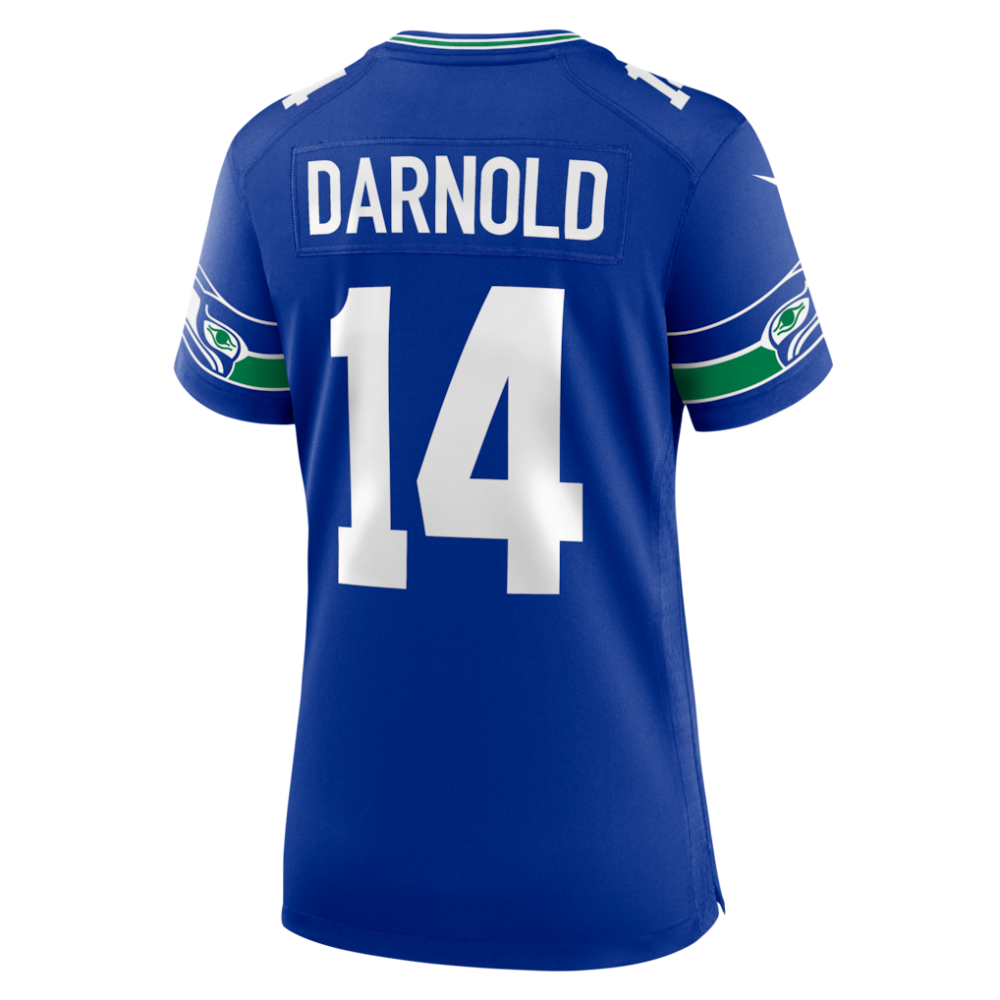 Sam Darnold Seattle Seahawks Nike Women's Alternate 2 Game Jersey - Royal-FF04   NFL 