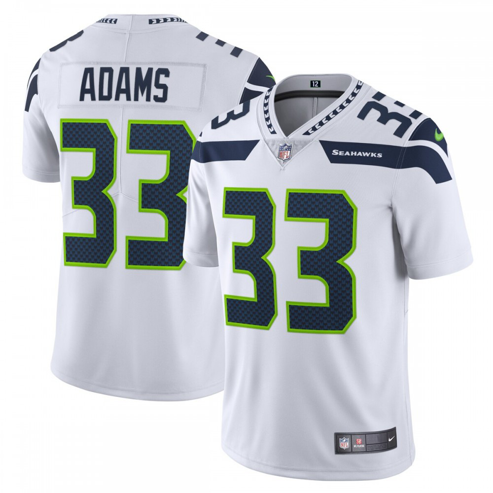 Jamal Adams Seattle Seahawks Nike Vapor Limited Jersey - White-FF04   NFL 