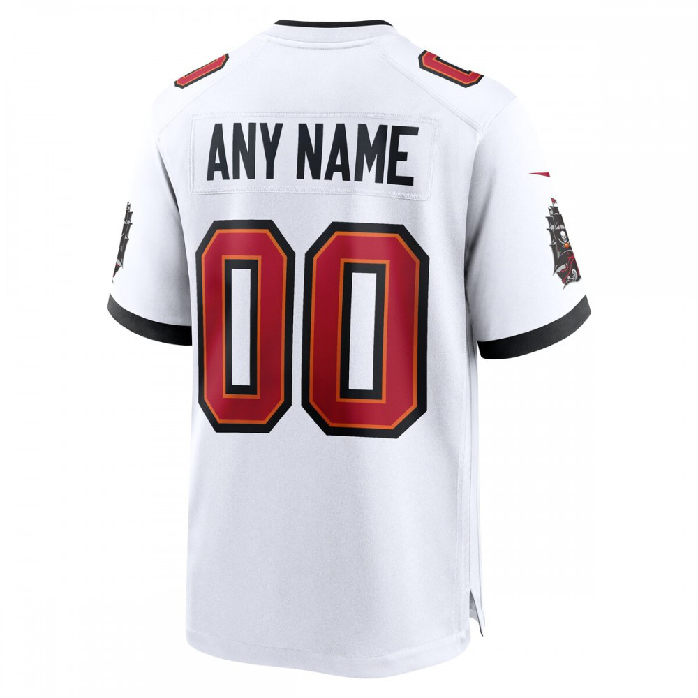 Nike Tampa Bay Buccaneers Custom Game Jersey - White-FF04   NFL 