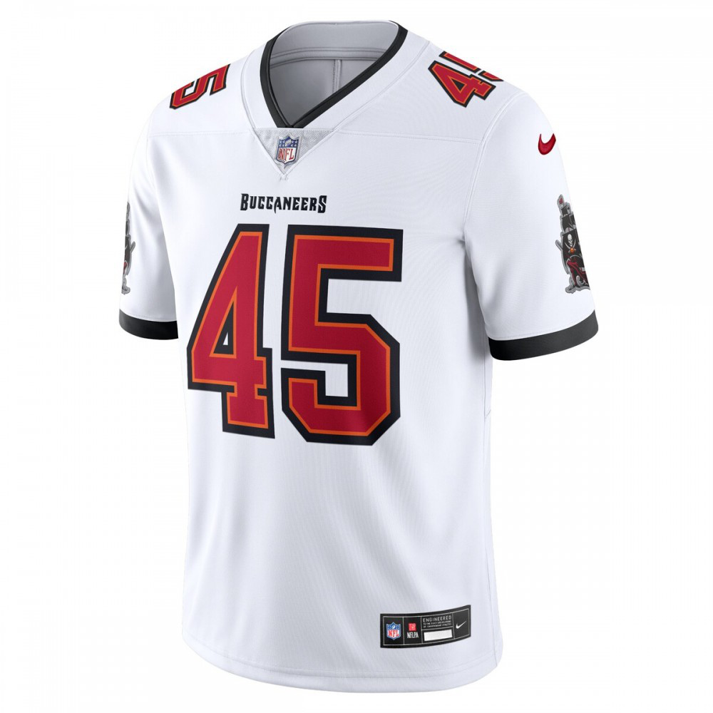 Devin White Tampa Bay Buccaneers Nike Vapor Untouchable Limited Jersey - White-FF04   NFL 