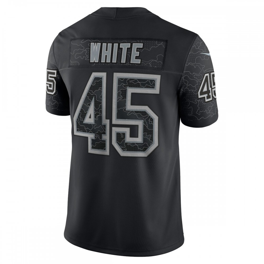 Devin White Tampa Bay Buccaneers Nike RFLCTV Limited Jersey - Black-FF04   NFL 