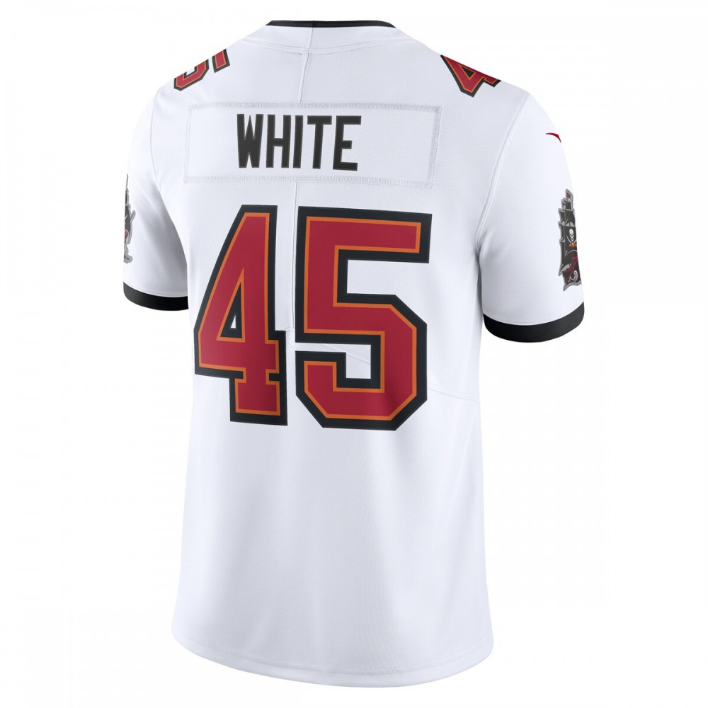 Devin White Tampa Bay Buccaneers Nike Vapor Limited Player Jersey - White-FF04   NFL 