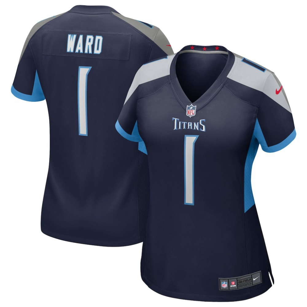 Cameron Ward Tennessee Titans Nike Women's 2025 NFL Draft First Round Pick Alternate Game Jersey - Navy-FF04   NFL 