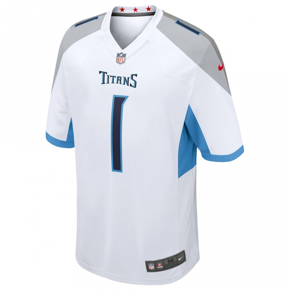 Cameron Ward Tennessee Titans Nike 2025 NFL Draft First Round Pick Game Jersey - White-FF04   NFL 
