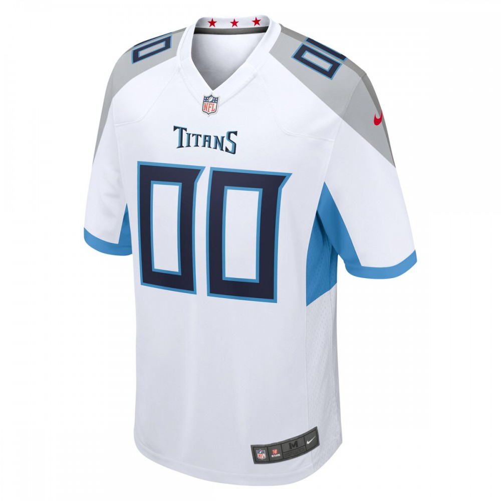 Tennessee Titans Nike Custom Game Jersey - White-FF04   NFL 