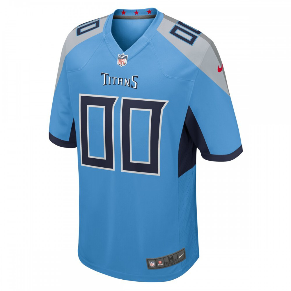 Tennessee Titans Nike Alternate Custom Game Jersey - Light Blue-FF04   NFL 