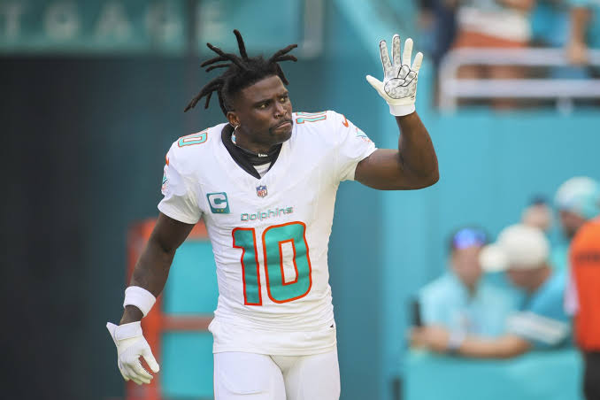 Tyreek Hill Miami Dolphins Stitched Jersey