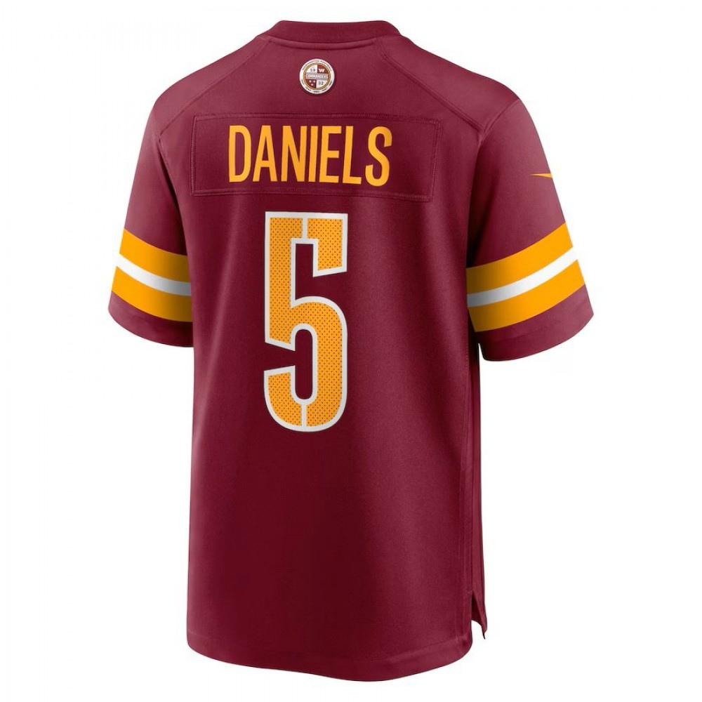 Jayden Daniels Washington Commanders Nike Vapor Untouchable Limited Jersey - Burgundy-FF04   NFL 