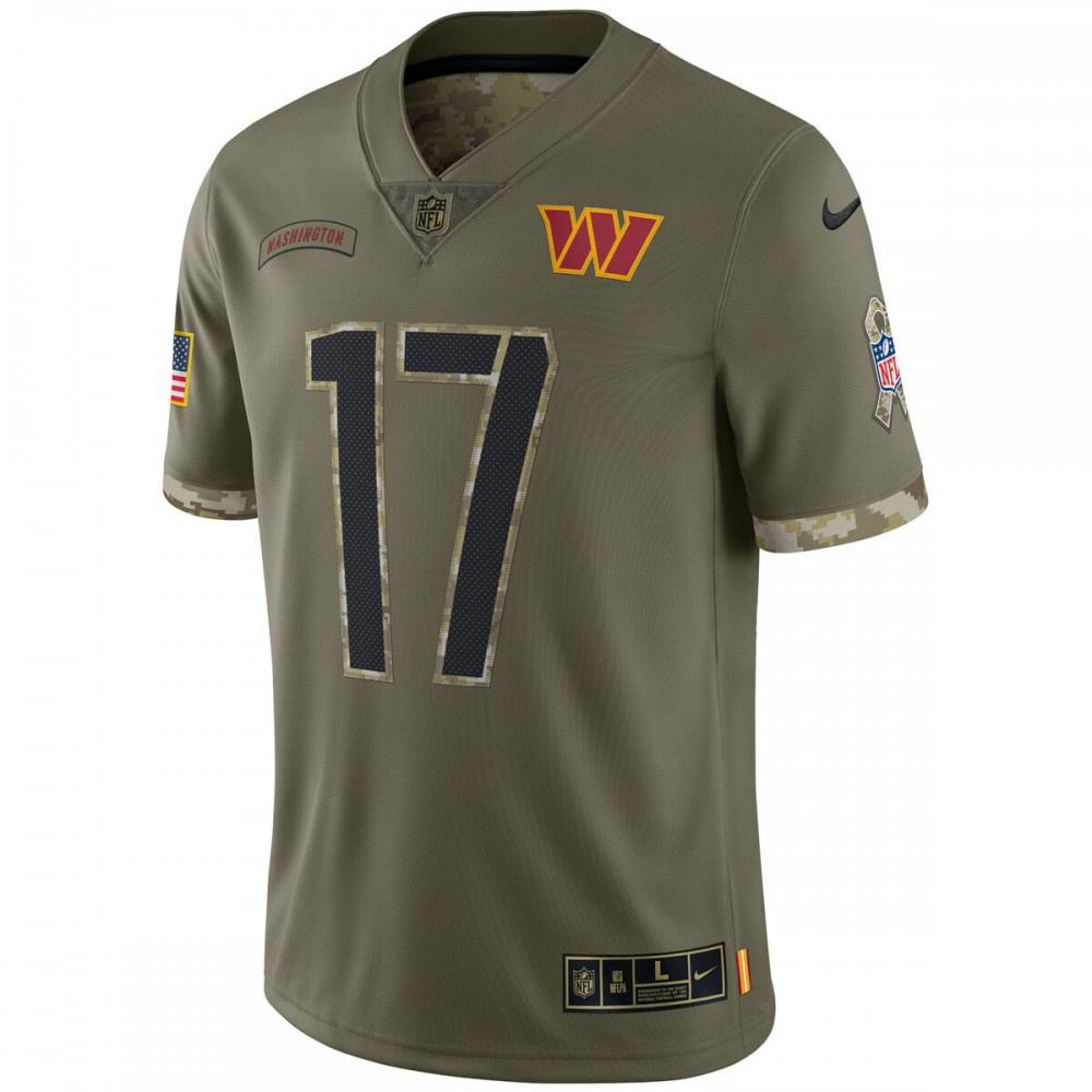 Terry McLaurin Washington Commanders Nike 2022 Salute To Service Limited Jersey - Olive-FF04   NFL 
