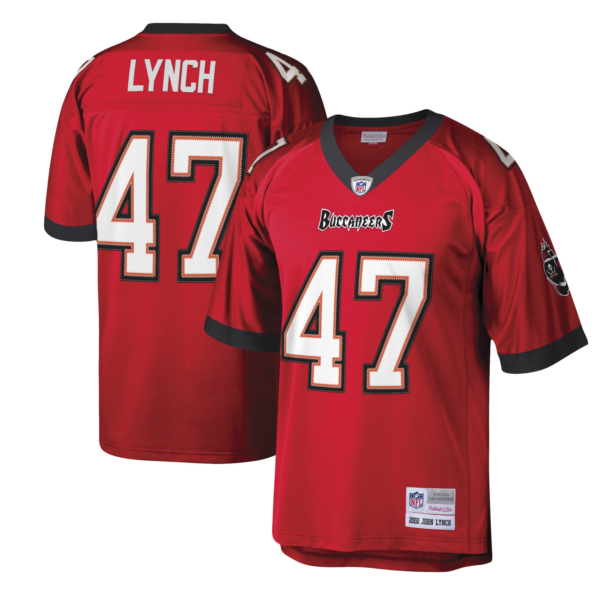 Men's Tampa Bay Buccaneers John Lynch Red Legacy Replica Jersey