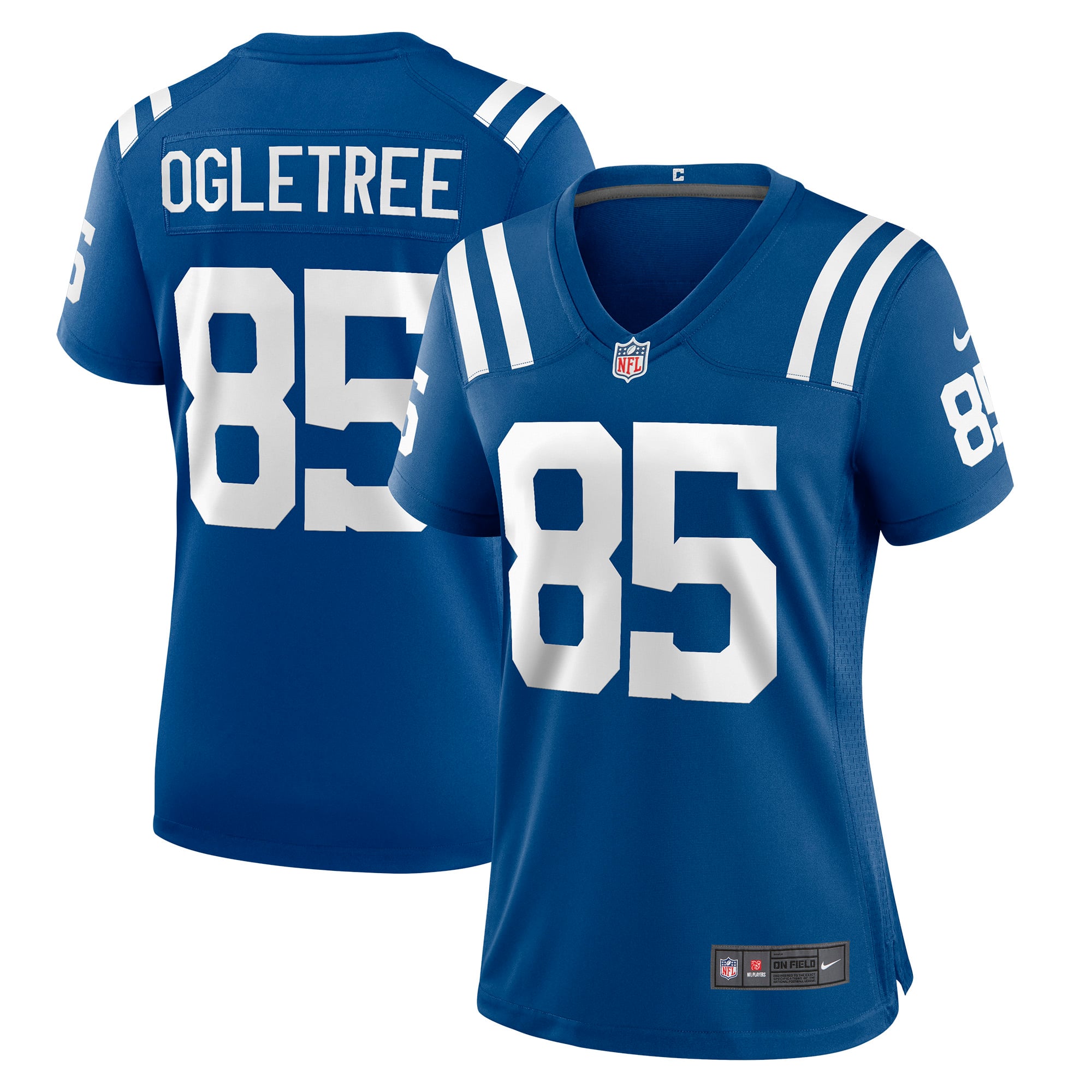 Women's Indianapolis Colts Andrew Ogletree Royal Player Game Jersey
