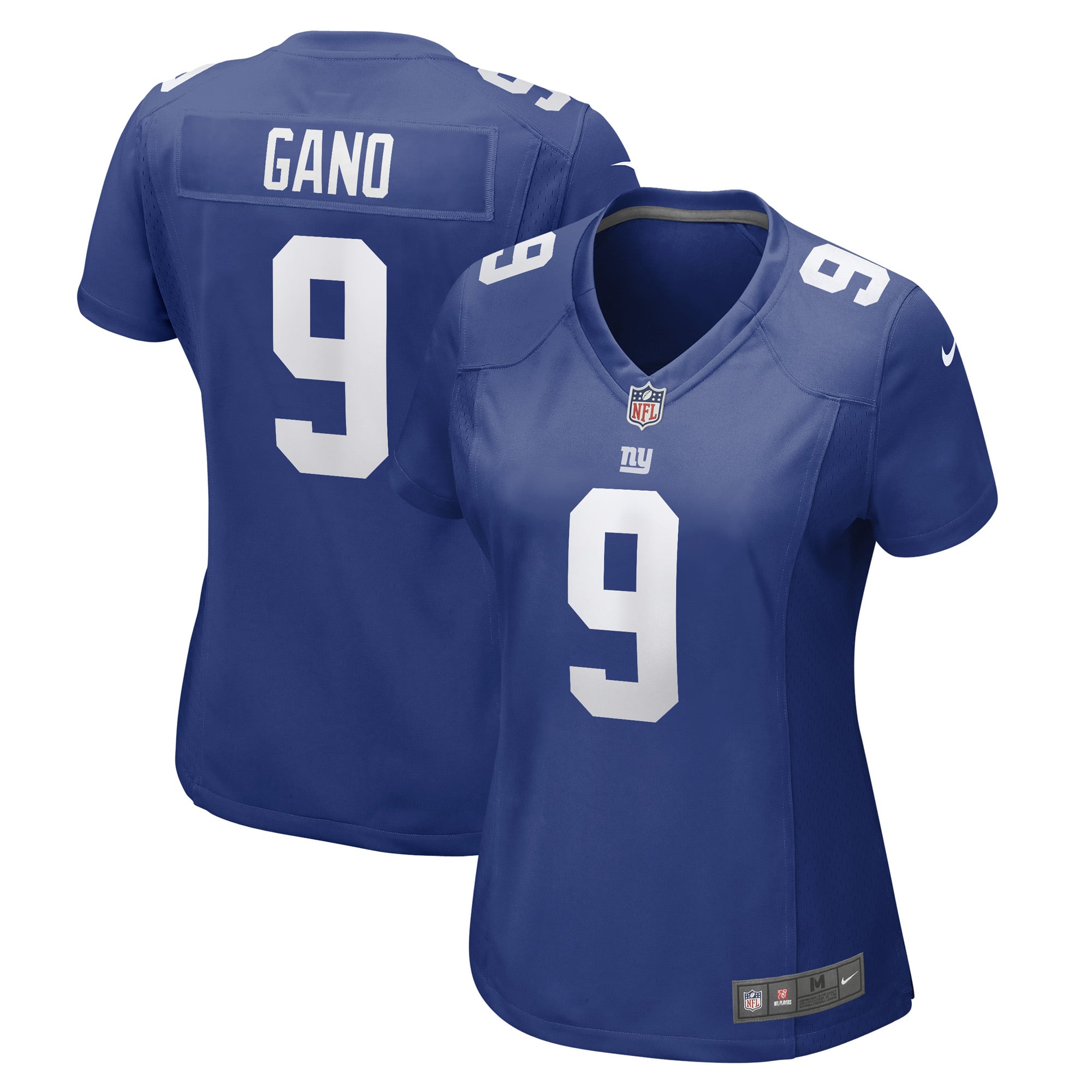 Women's New York Giants Graham Gano Royal Team Game Player Jersey
