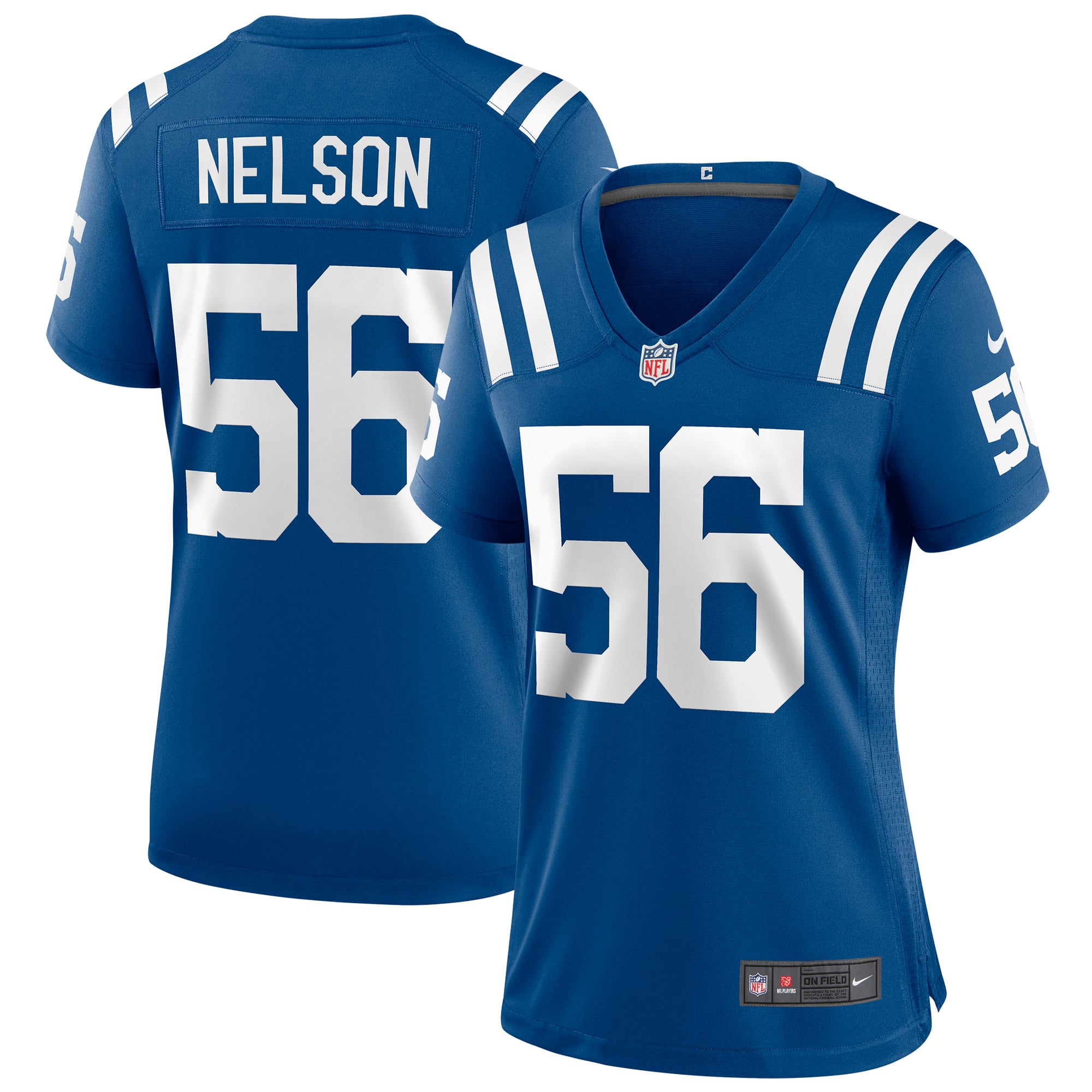 Women's Indianapolis Colts Quenton Nelson Royal Player Game Jersey