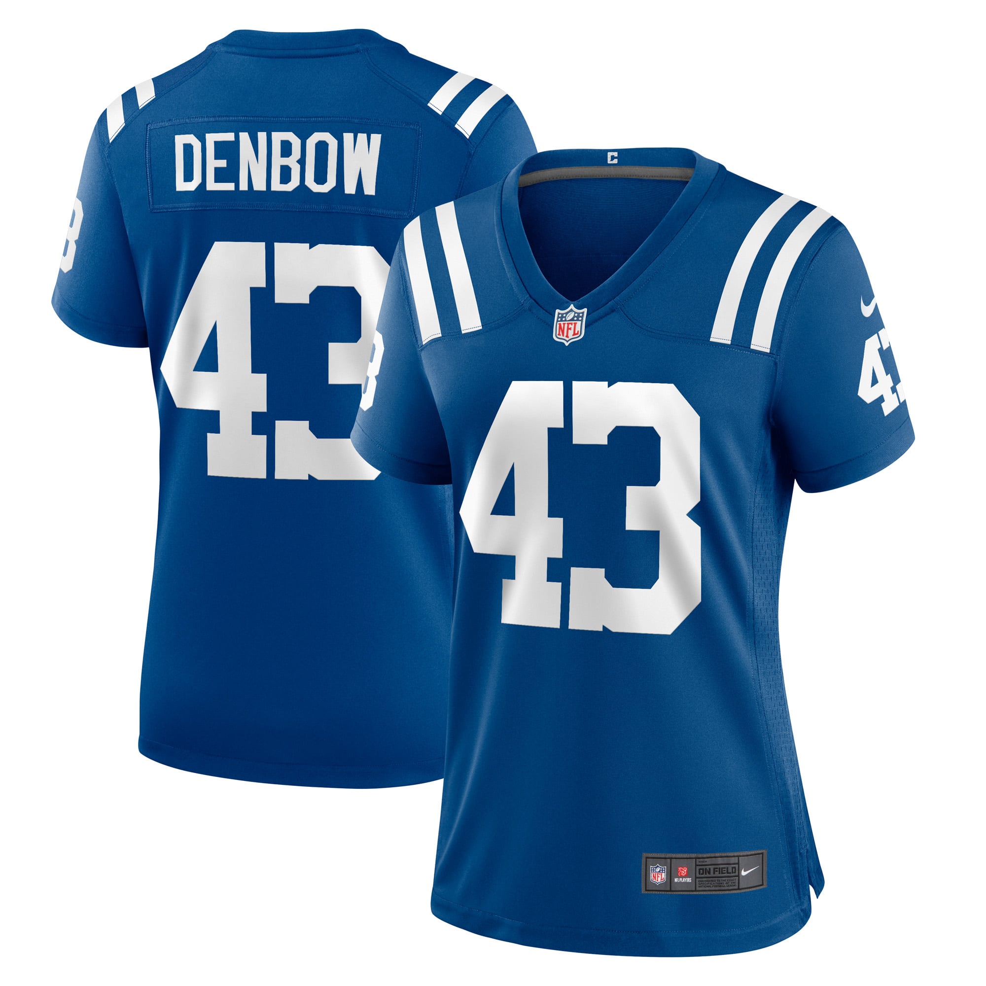 Women's Indianapolis Colts Trevor Denbow Royal Game Player Jersey