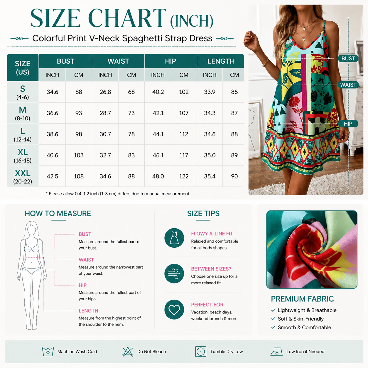 Women's Boho Floral Print Mini Dress, Sleeveless V Neck Casual Summer Dress, Loose A-Line Beach Vacation Dress