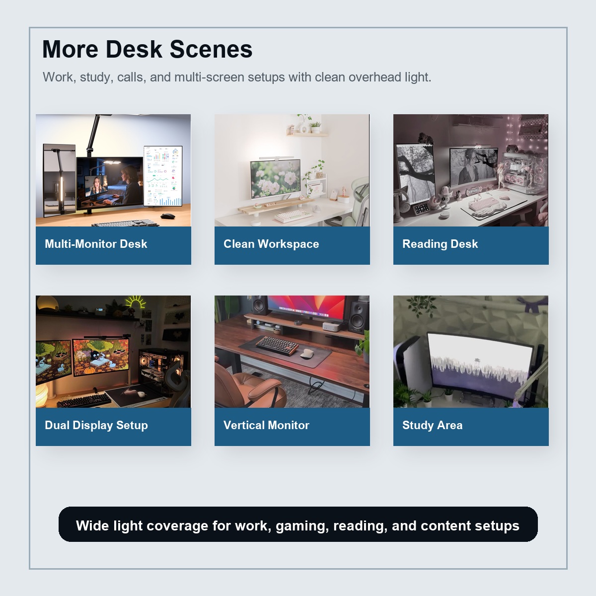 Foldable Monitor Light Bar