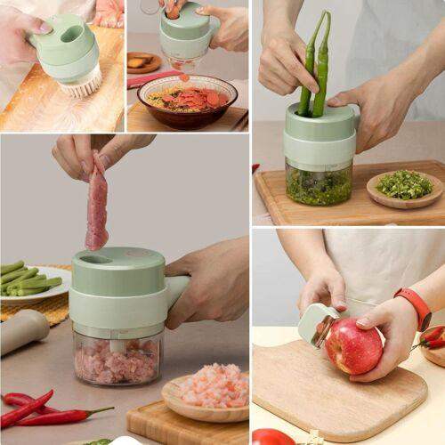 4 In 1 Electric Food Cutter-Aldronix