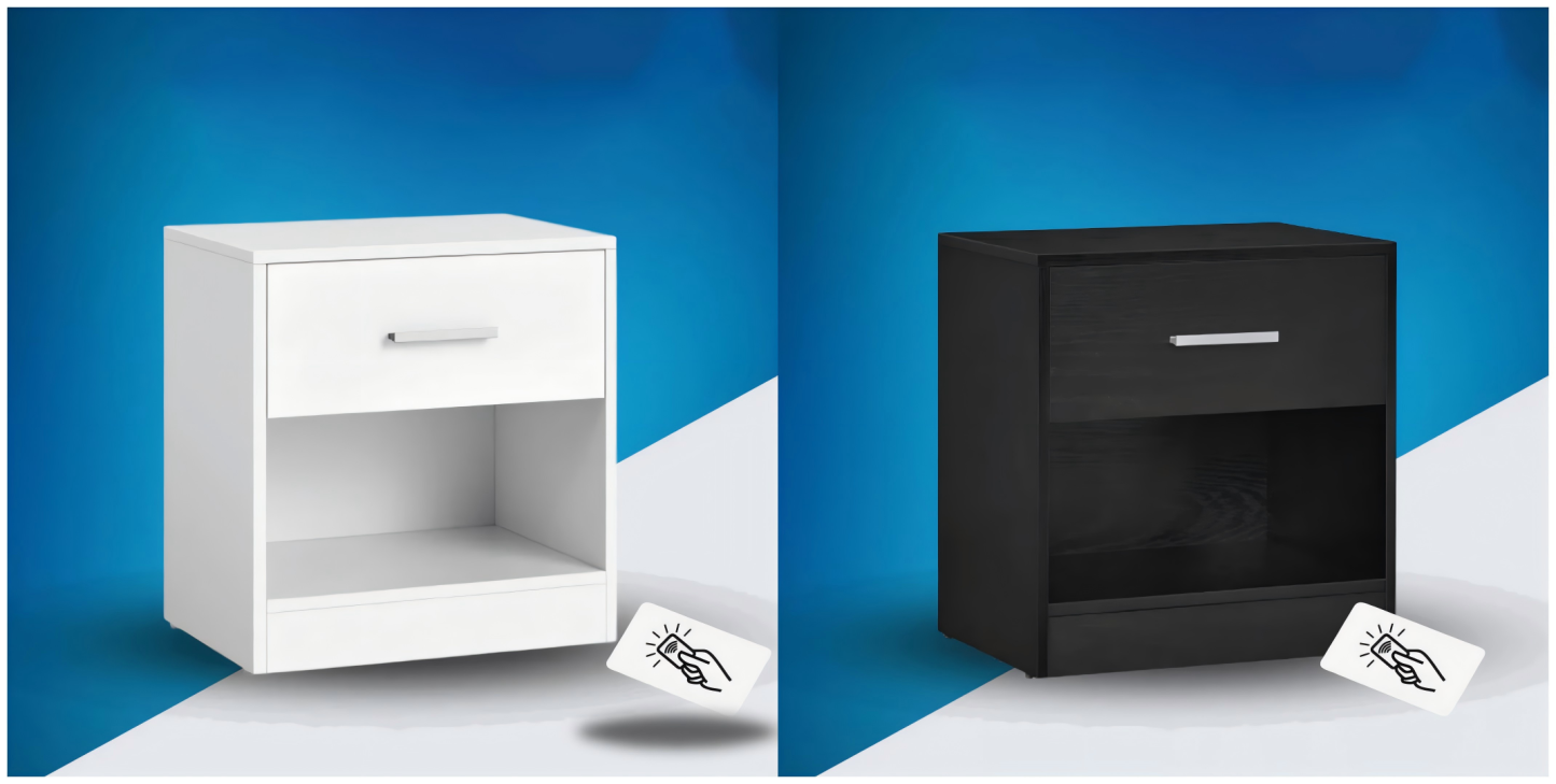 Secret Compartment Luxury Nightstand-Aldronix