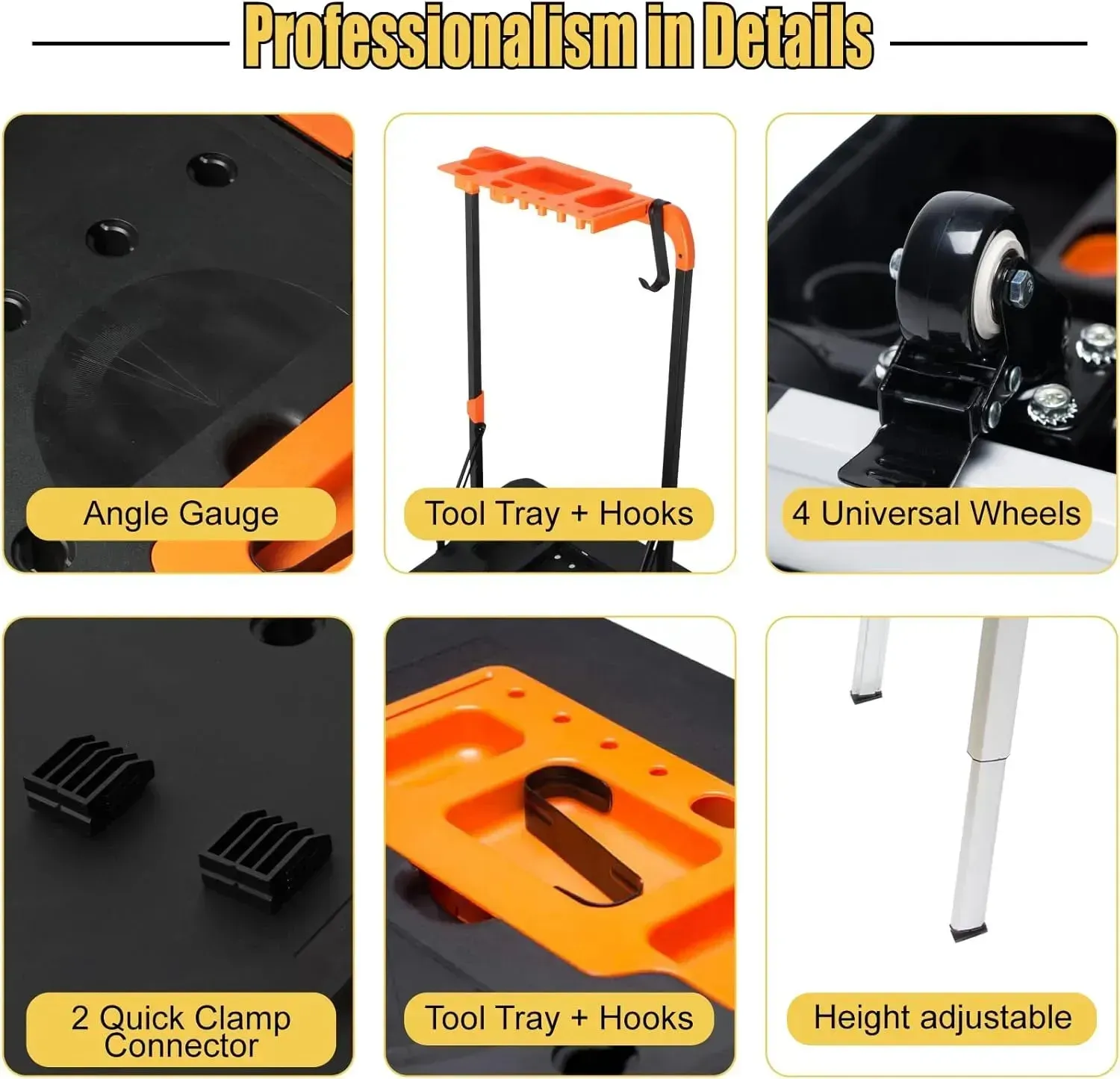 7-in-1 Multifunctional Workbench-Aldronix