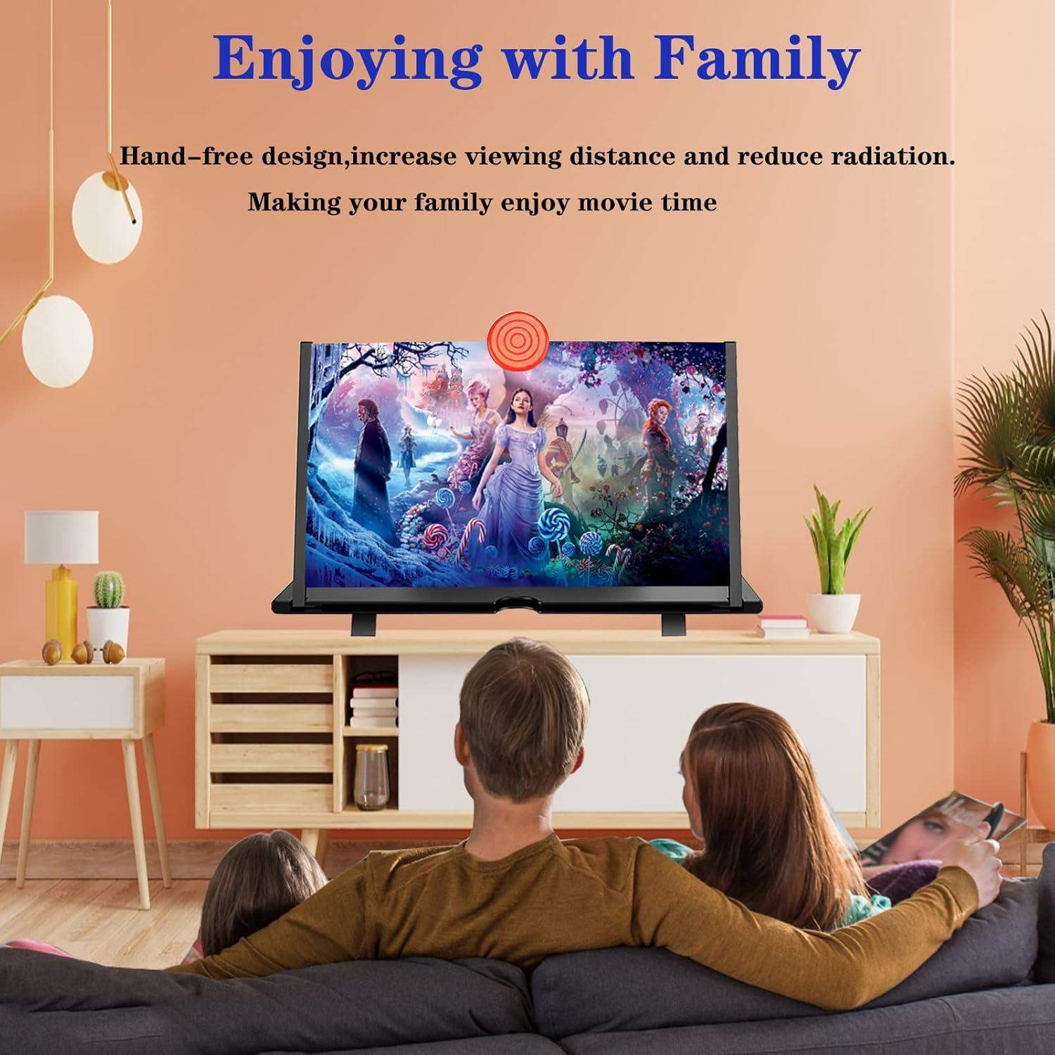 16 Inch Phone Screen Magnifier For Movies, Videos, And Gaming-Aldronix