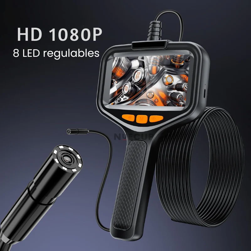 Cámara Endoscópica HD 1080P con Luz LED-Aldronix