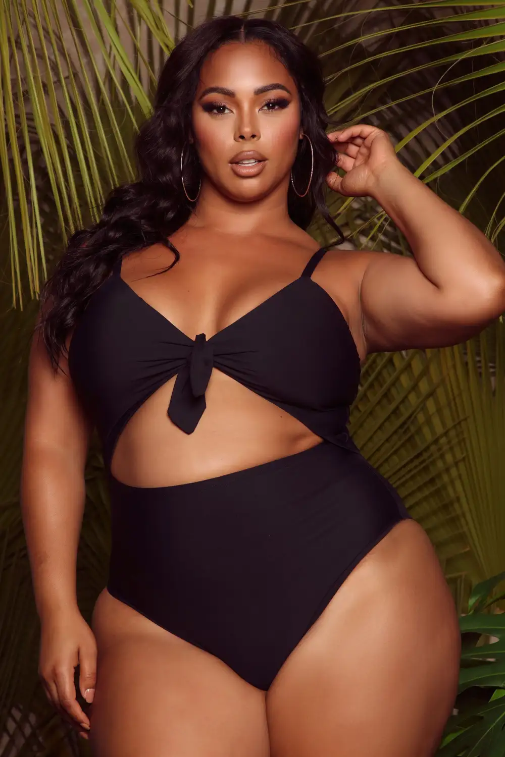 Hermosa Beach Dreams One Piece Swimsuit - Black-Aldronix