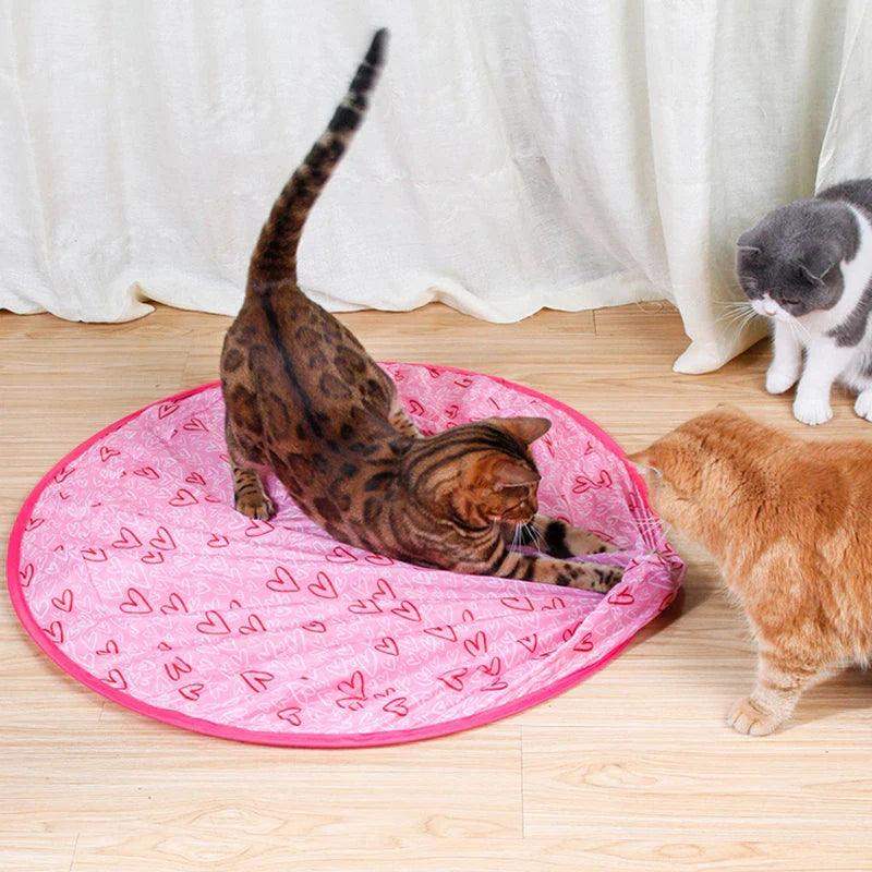 2 in 1 Simulated Interactive Hunting Cat Toy-Aldronix