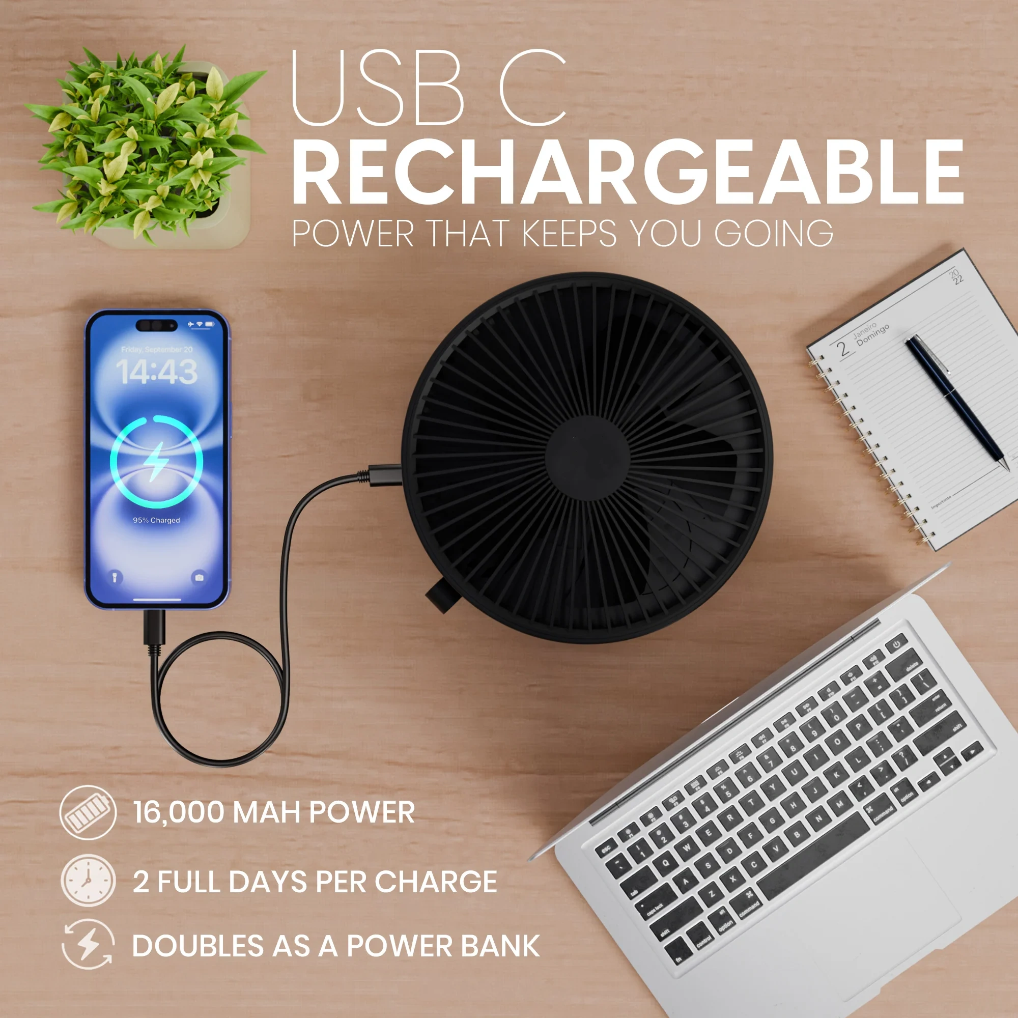 ORIGINAL Foldable Portable Fan