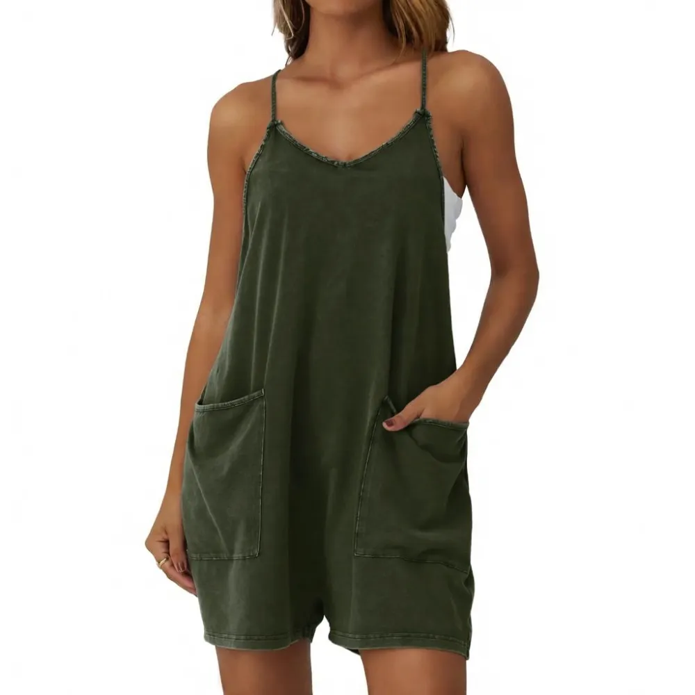 Women's Acid Wash Romper 8-Color Value Pack product image 13