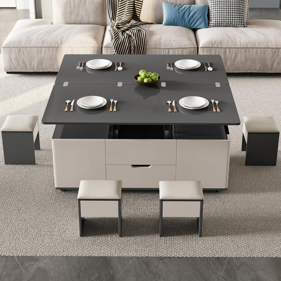 3 in 1 Coffee Table-Aldronix