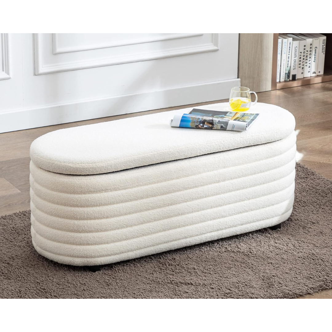 Teddy Ottoman Bench-Aldronix