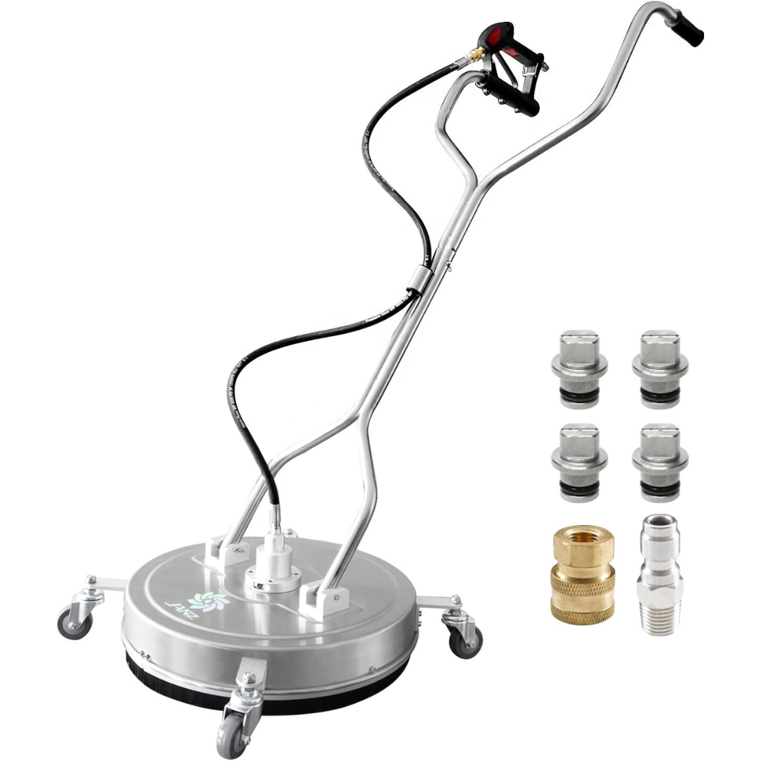 Pressure Washer Surface Cleaner with 4 Wheels-Aldronix