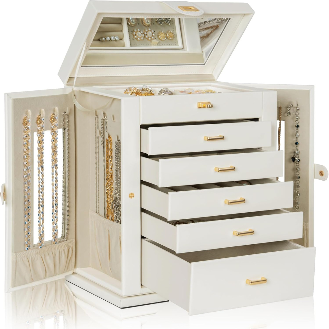 360° Rotating Jewelry Storage-Aldronix