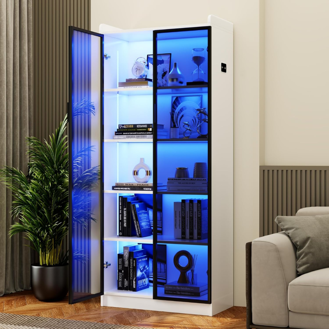 Toy Organizer with LED Lights-Aldronix