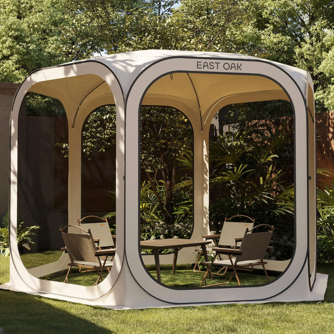 Screen House Tent Pop-Up -- Portable Screen Room Canopy-Aldronix