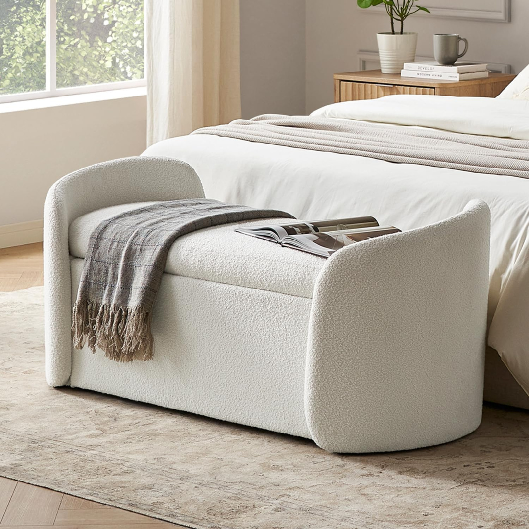 Ottoman Storage Bench-Aldronix