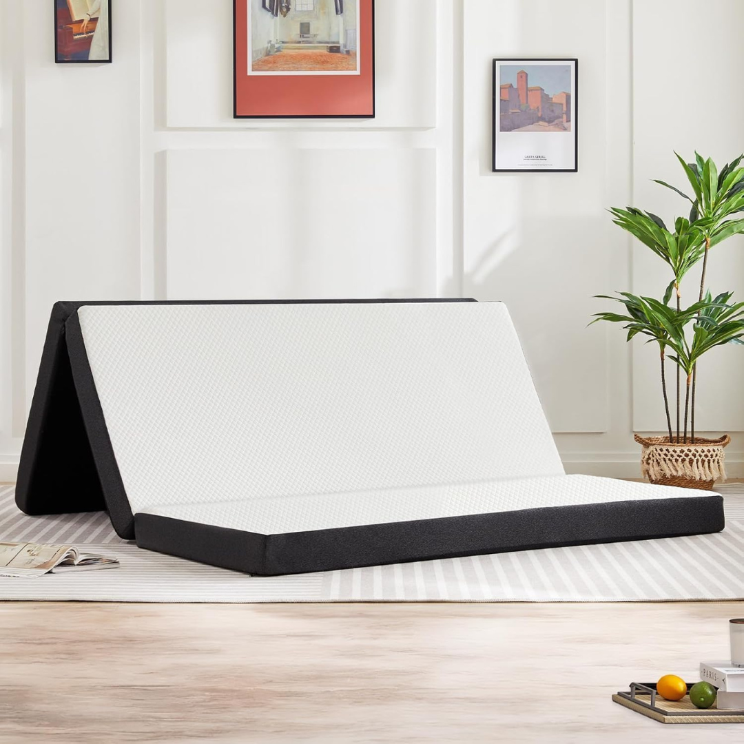 Tri-fold Memory Foam Topper-Aldronix