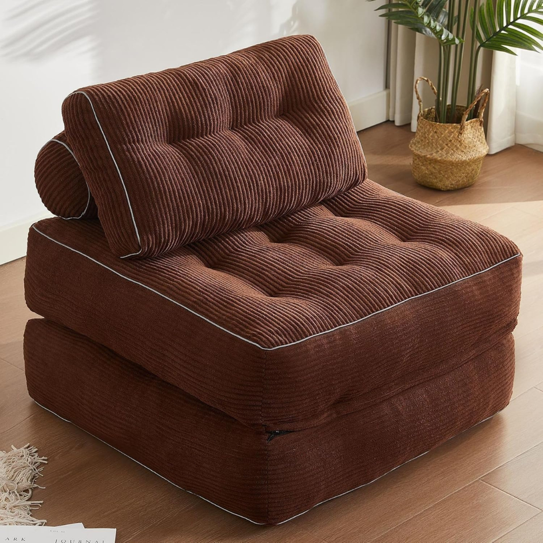 Futon Sofa Bed - Floor Couch for Adults Chair for Living Room-Aldronix