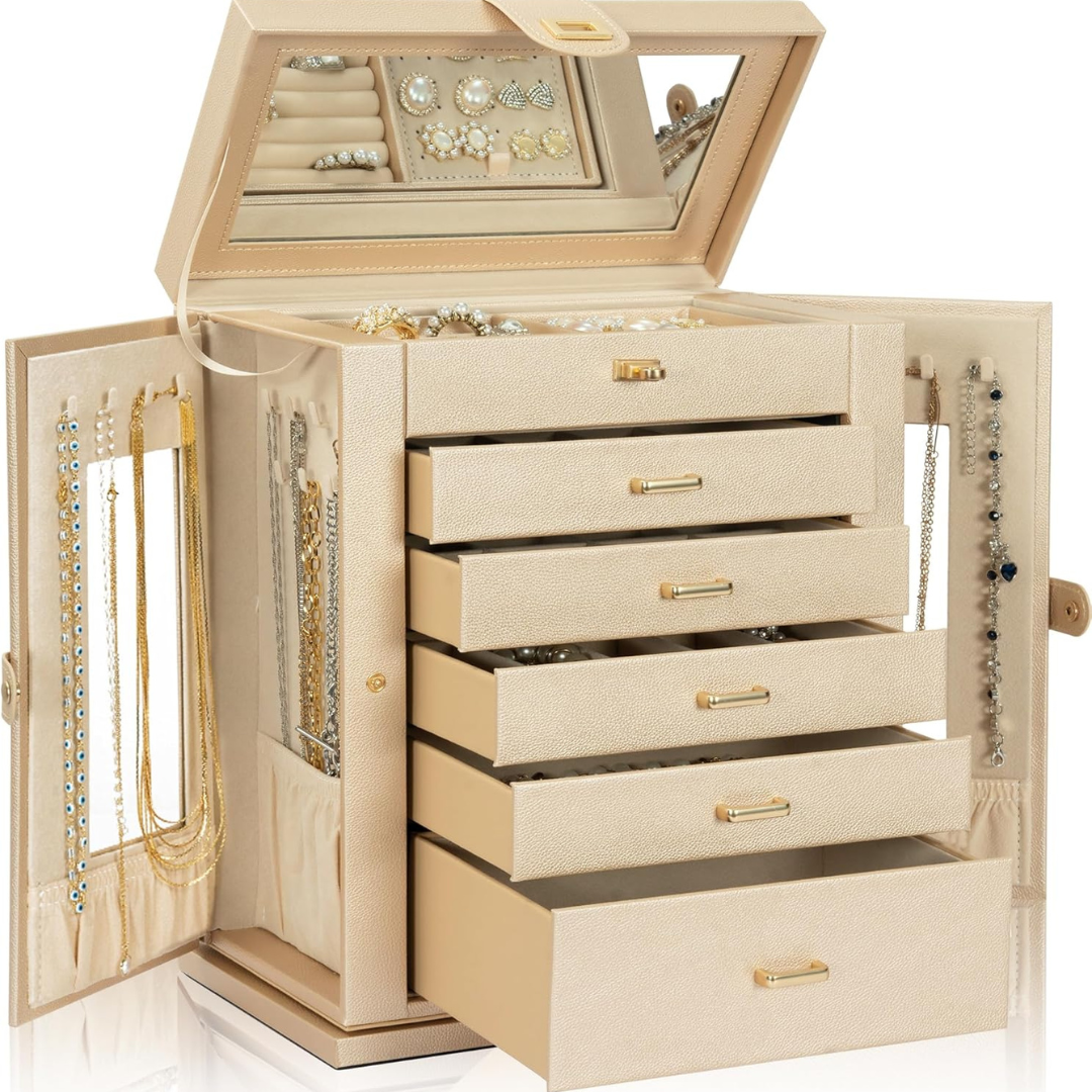 360° Rotating Jewelry Storage-Aldronix