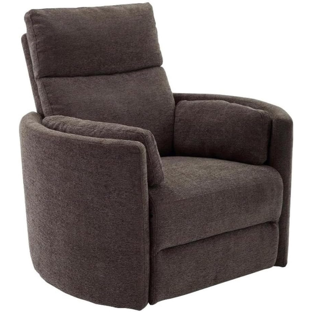 Swivel Glider Recliner in Ivory-Aldronix