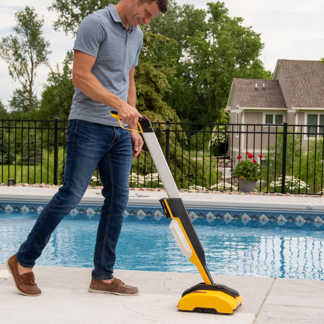 Cordless Outdoor Patio and Deck  Power Brush Cleaner-Aldronix